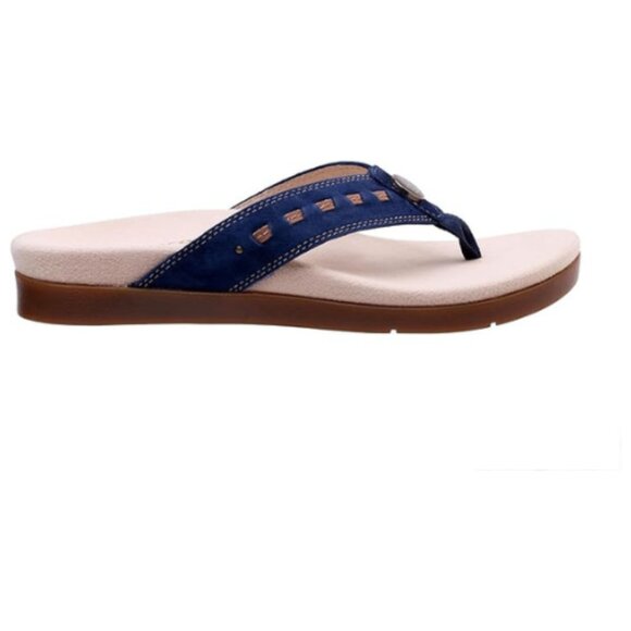 REVITALIGN Orthotic  Women's Laguna Slide Sandal Size 7 B (Wide) NAVY - Picture 6 of 6
